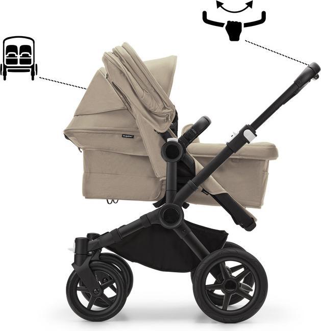 Produktbild Bugaboo Donkey 5 Duo Erweiterungsset Taupe