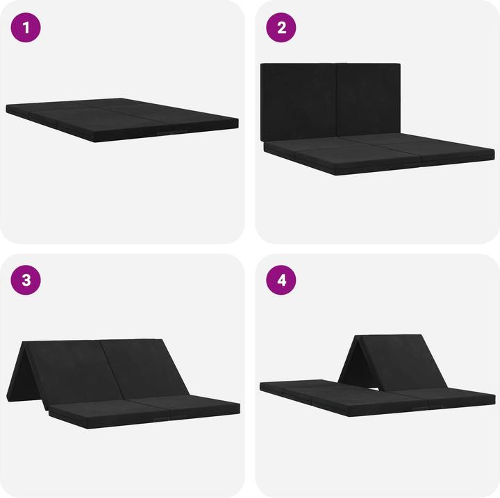 Produktbild vidaXL Klappsoufa