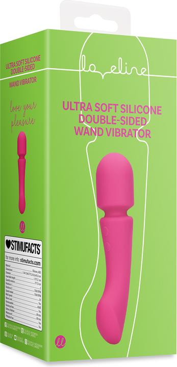 Actual product image Shots Ultra Soft Silicone Double-Sided Wall Vibrator