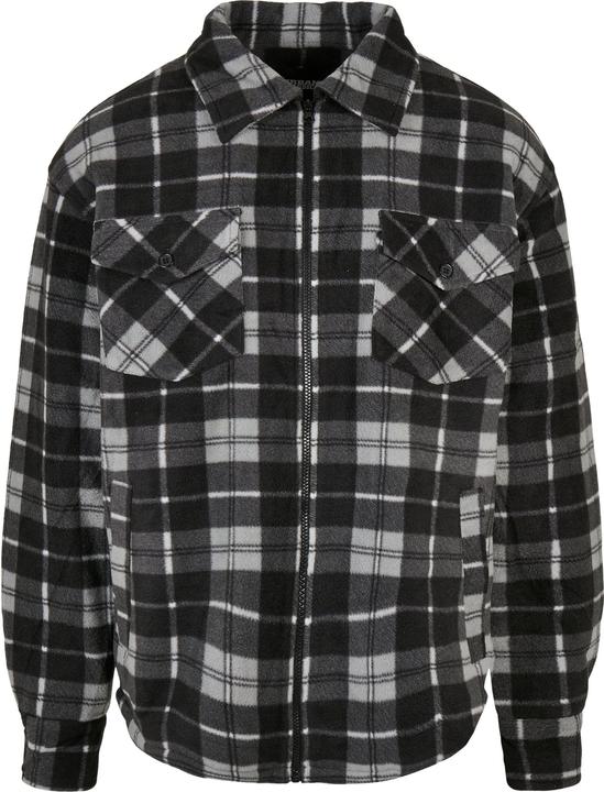 Immagine prodotto Urban Classics Plaid Teddy - Giacca a camicia foderata (L)