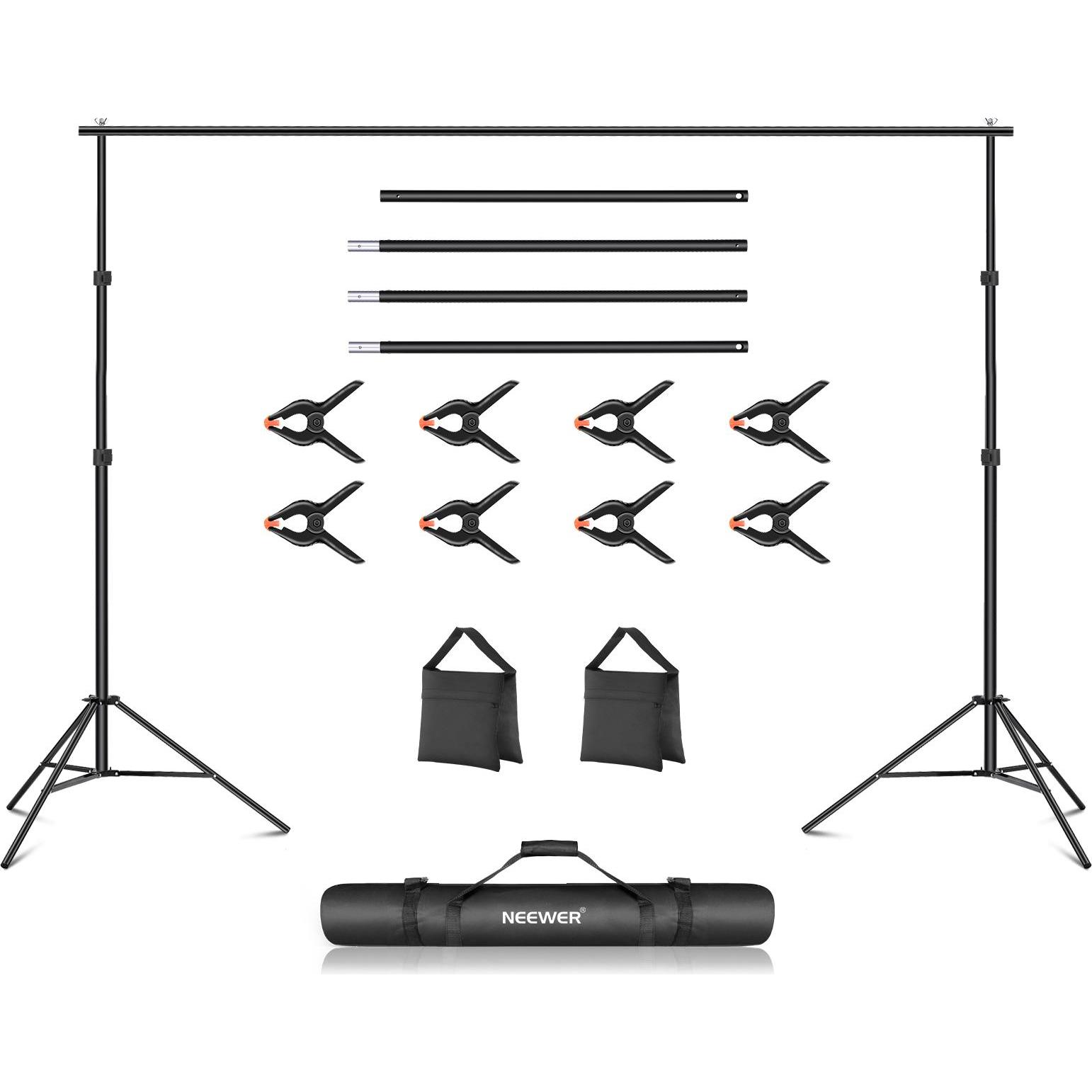 Neewer Set di sfondi per foto (300 cm, 210 cm), Fondale fotografico