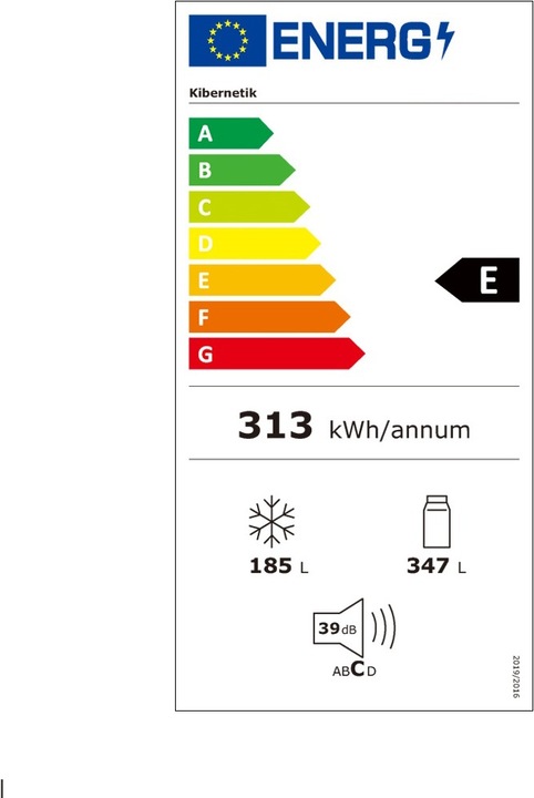 Energie-Label Kibernetik Food Center FC5332 (532 l)