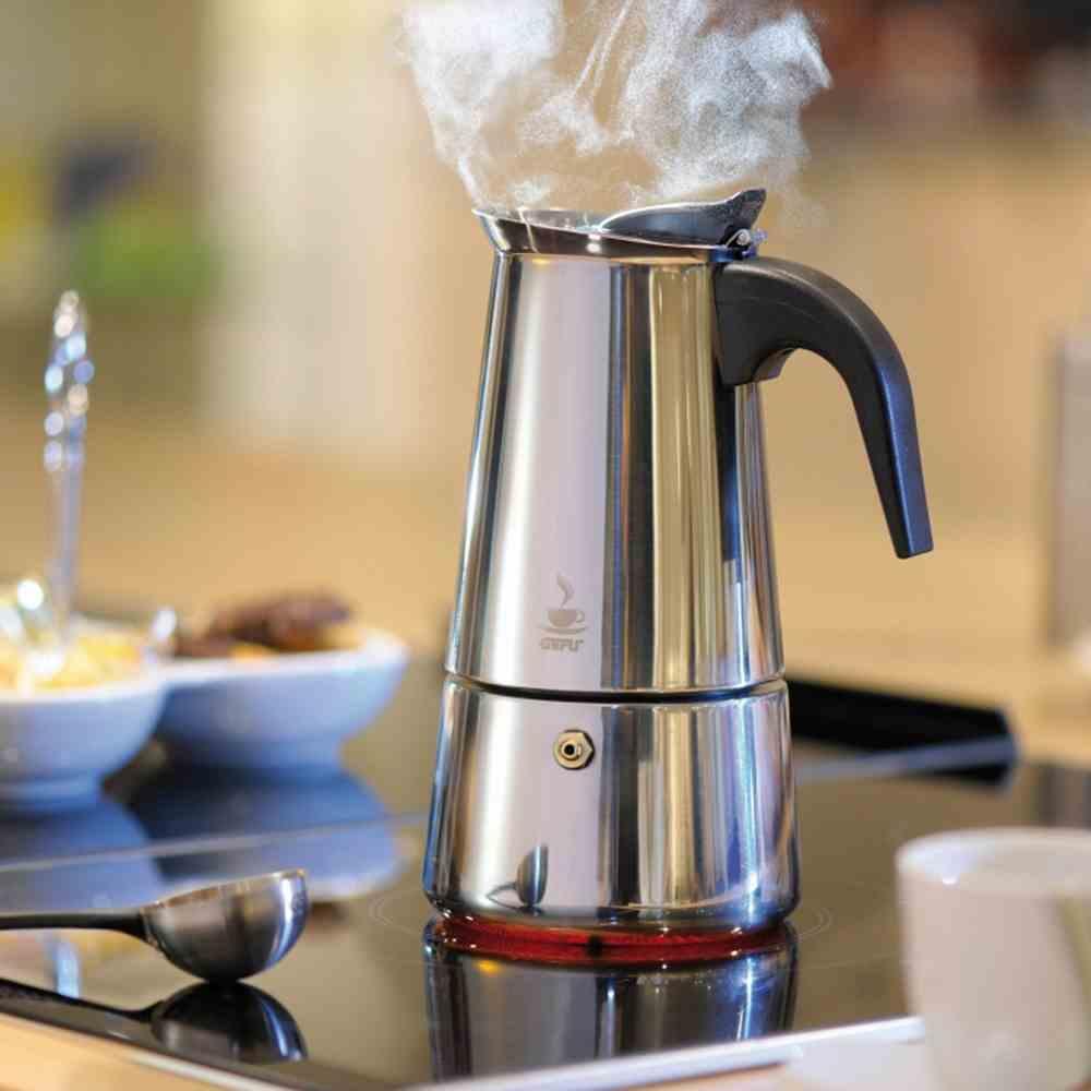 Thumbnail - GEFU Emilio, Espressokocher, Silber