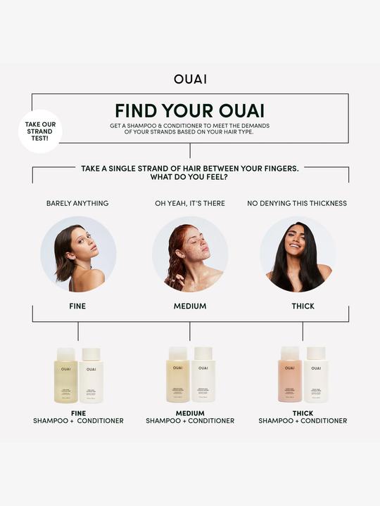 Immagine prodotto Ouai Capelli fini (300 ml, Shampoo liquido)