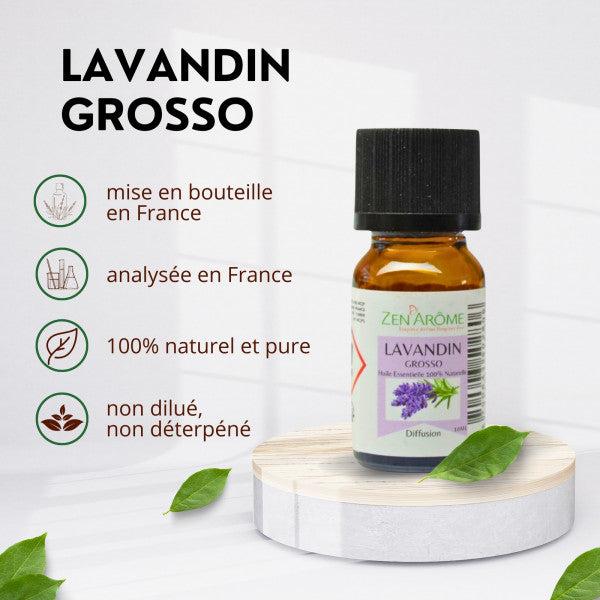 Produktbild Zen Arôme Raumduft Duftöl ätherisches Lavendel Aromaöl No.63