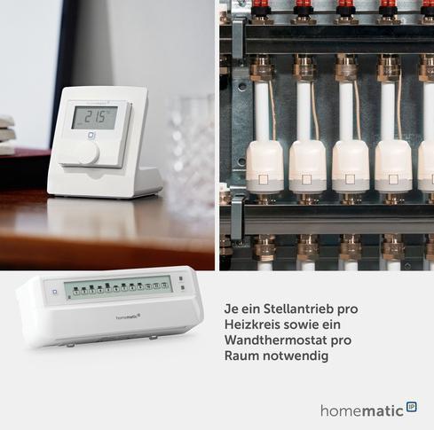 Produktbild Homematic IP Fussbodenheizungscontroller - 12-fach