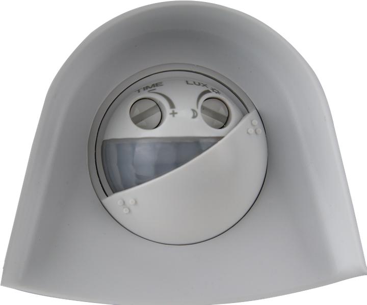 Produktbild Tracon Wandleuchte mit Bewegungsmelder, rund (140 lm)