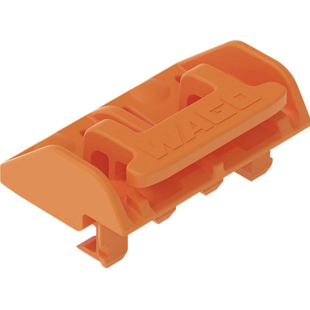 Wago 2734-516 Verriegelung 100 St., Accessori di elettronica + Alloggiamento, Arancia