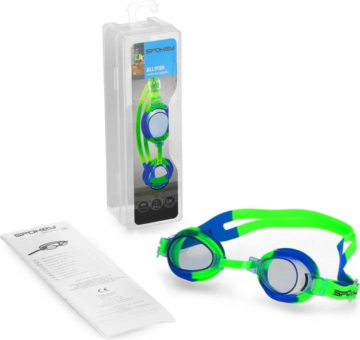 Image du produit Spokey Lunettes de natation Jellyfish Kids Bleu/Vert (Taille unique)