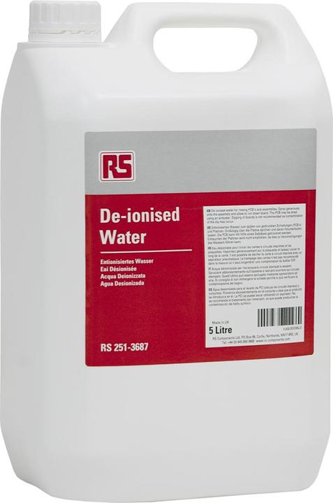 Image du produit RS PRO Eau déminéralisée