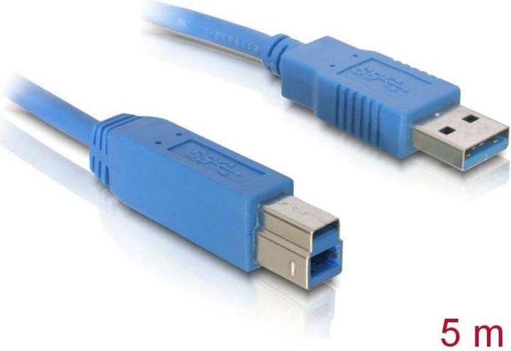 Actual product image Delock USB 3.0 cable (5 m, USB 3.2 Gen 1, 4.50 W)