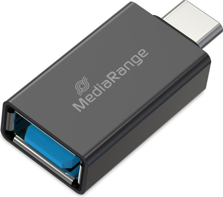 Produktbild MediaRange Adaptateur USB-A Femelle vers USB-C Male (USB-A, 3 cm)