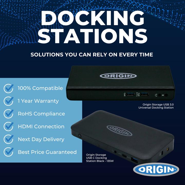 Immagine prodotto Origin Storage Origin USB 3.0 Docking Station (USB-A)