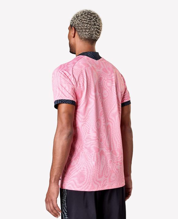 Produktbild Kipsta Damen/Herren Fussball Trikot kurzarm - Viralto II Snake rosa/schwarz (S)