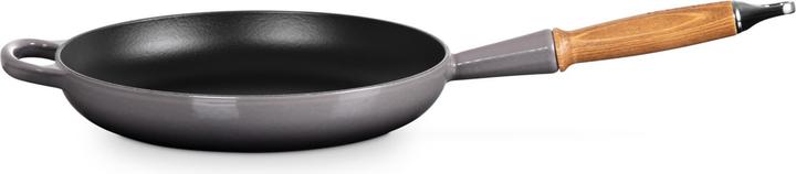 Image du produit Le Creuset Koekenpan Signature met Houten handvat 'Flint' Ã˜26cm (26 cm, Poêle à frire, Fonte)