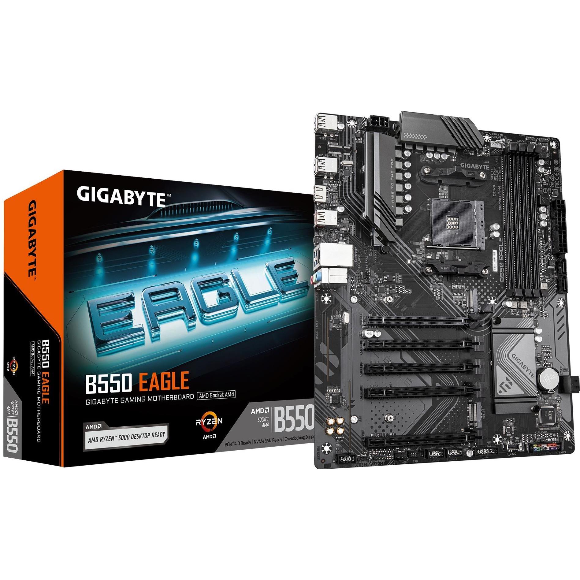 Gigabyte B550 EAGLE (AM4, AMD B550, ATX), Mainboard