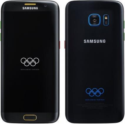 Produktbild Samsung Galaxy S7 Edge Olympic Games Limited Edition (32 GB, Black, Black Onyx, 5.50", 4G)