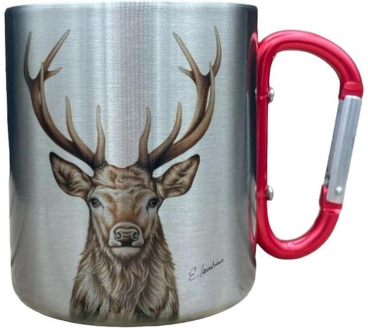 Actual product image Creano Edelstahl-Tasse Hirsch 330ml
