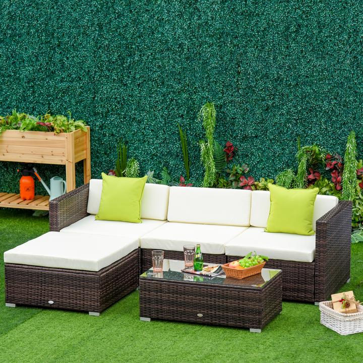 Produktbild Outsunny Gartenmöbel Set mit Beistelltisch