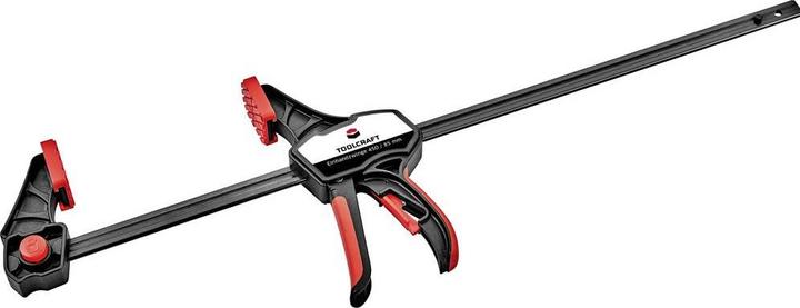 Produktbild Toolcraft Einhandzwinge 450 x 85 mm 2er Set (450 mm)