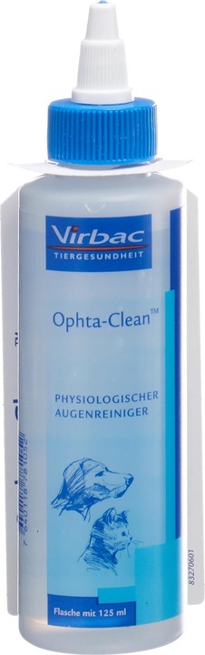 Immagine prodotto Ophta Clean Soluzione fisiologica (Gatto, Cane, 125 ml)