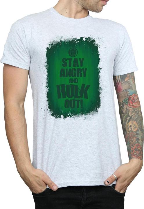 Produktbild Hulk Bleib wütend TShirt (L)