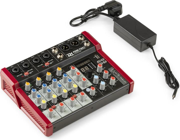 Actual product image Power Dynamics PDM-Y601 (Studio- and Livemixer)