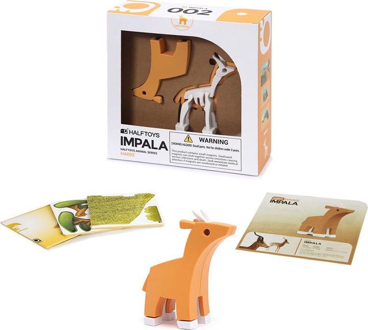 Actual product image Halftoys Animal World - Impala version