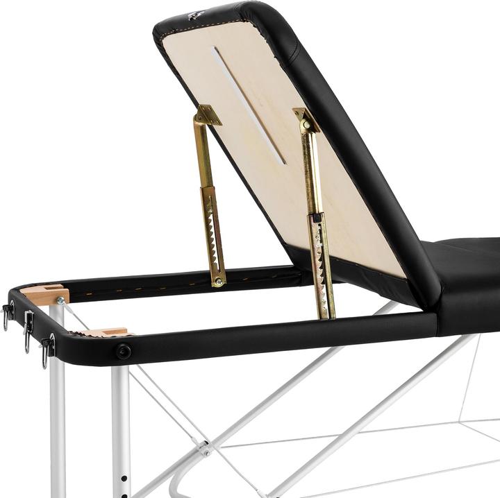 Actual product image tectake Massage table 3 zone with carry back and bolsters