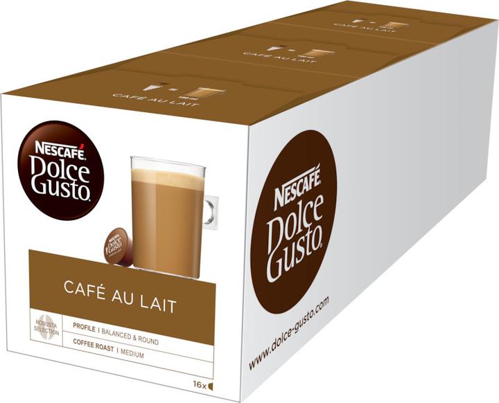 Actual product image Nescafé Dolce Gusto Café au Lait (16 x Port.)