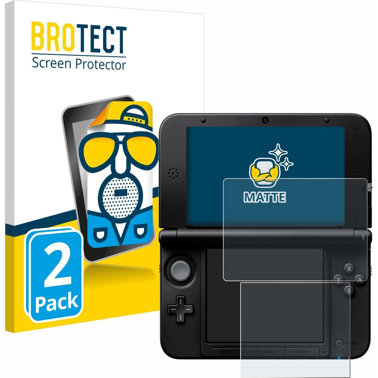 BROTECT Entspiegelungs-Schutzfolie Displayschutz Matt (DSi XL), Weiteres Gaming Zubehör