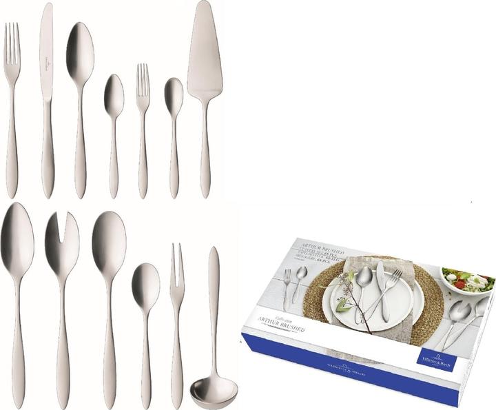 Actual product image Villeroy & Boch Table cutlery 68pcs Arthur brushed (68 Piece, Cutlery set)