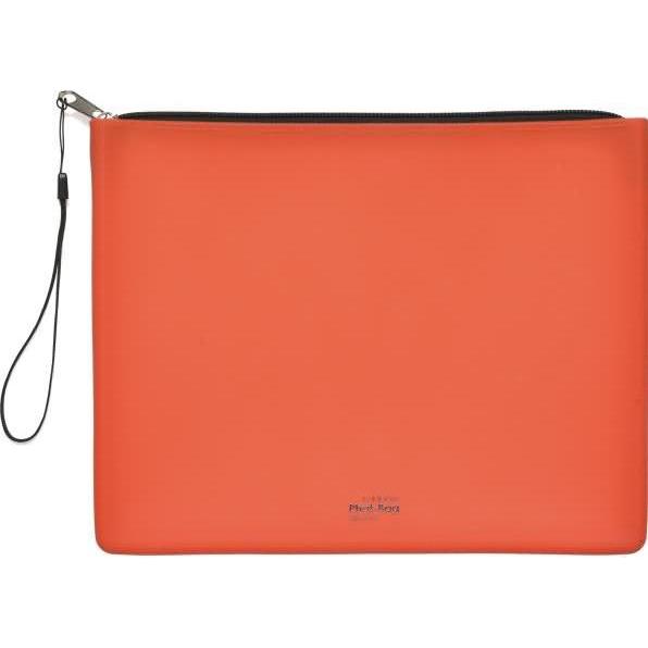 Foldersys, Mappe, Reissverschlussbeutel PHAT BAG A5 orange/schwarz 1,2 mm (A5, 1 x)