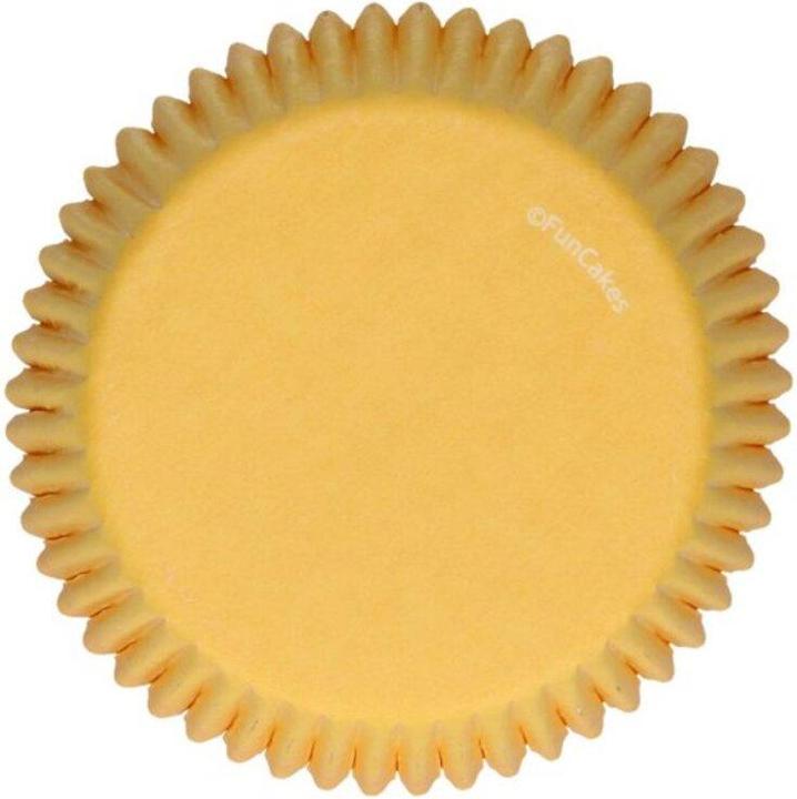 Produktbild FunCakes Backförmchen Gelb pk/48 (5 cm)