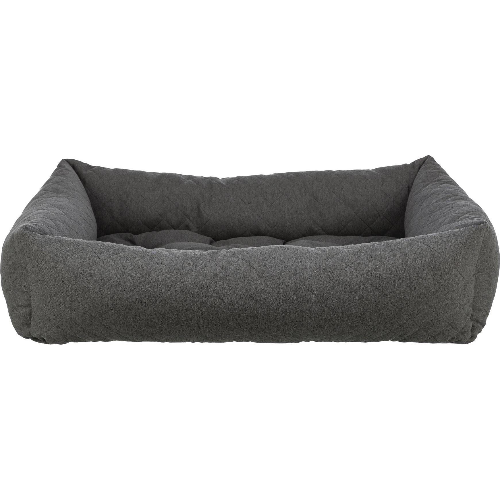 Trixie Letto Caliente, quadrato, 60 × 50 cm, grigio scuro (Cane), Cuccia per cani + cuccia per gatti