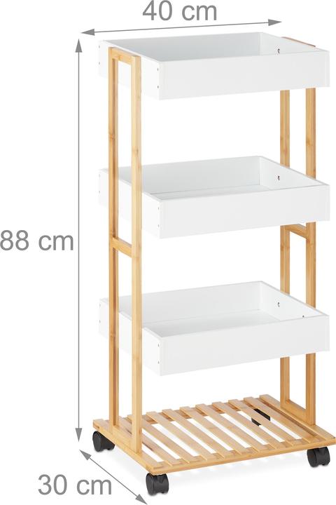 Image du produit Relaxdays Servierwagen
