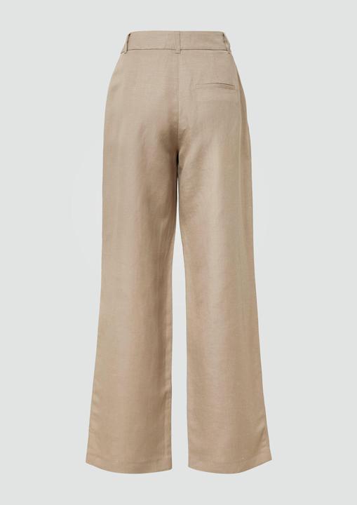 Image du produit S.Oliver Hose Relaxed-Fit-Hose aus Leinenmix mit Extra Wide Leg (40)