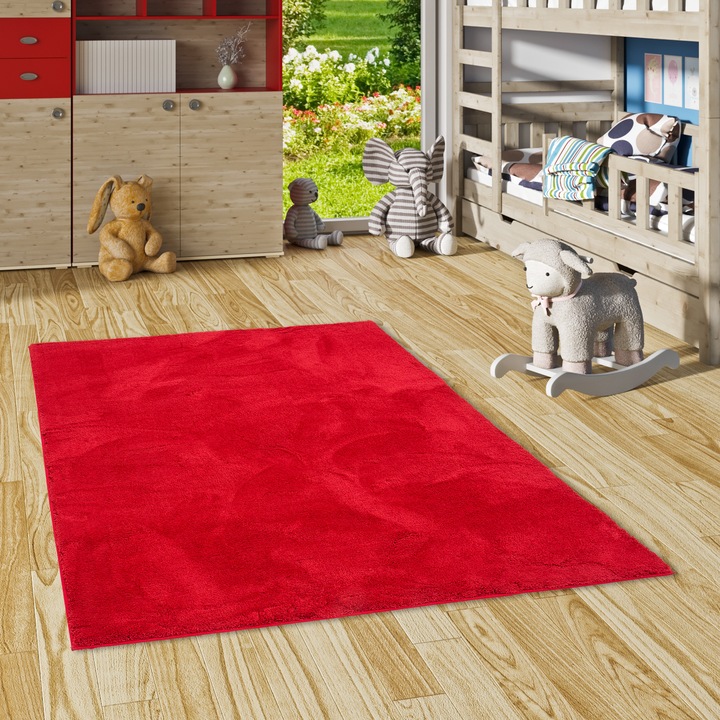 Produktbild Pergamon Super Soft Kinder Hochflor Teppich Silky Kids (80 x 150 cm)