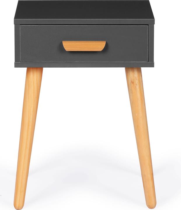 Produktbild Modernhome Moderner Nachttisch oder Couchtisch Grau