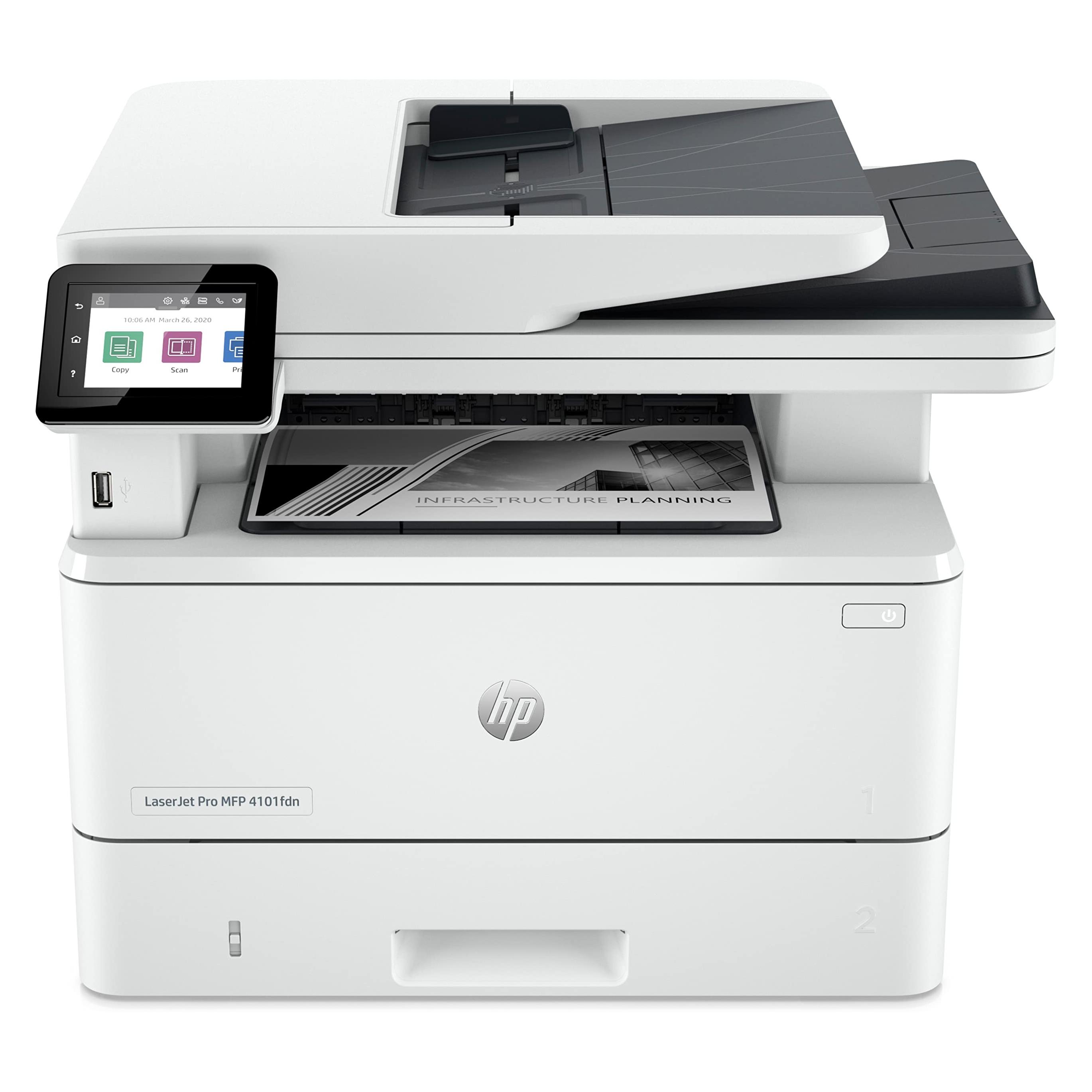 HP LaserJet Pro MFP 4102dw (Laser, Schwarz-Weiss), Drucker