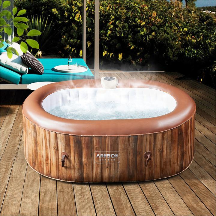 Produktbild Arebos Whirlpool Oval (2 Personen)