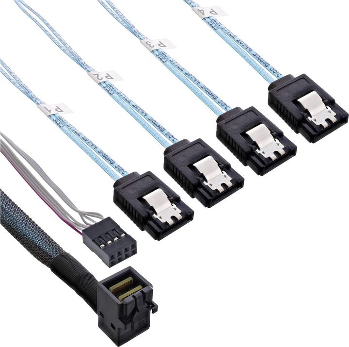 Produktbild InLine Mini SAS HD Kabel (100 cm, Mini-SAS)