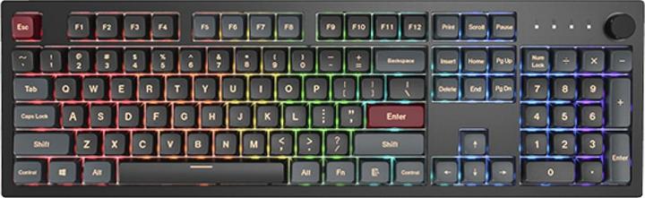 Produktbild Montech MKey Darkness Gaming Tastatur - GateronG Pro 2.0 Red (US) (US, Kabelgebunden)