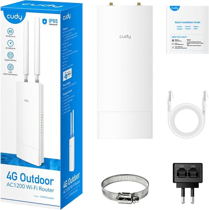 Actual product image Cudy LT700 Outdoor