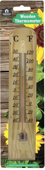 Produktbild Traditionelles Thermometer aus Holz