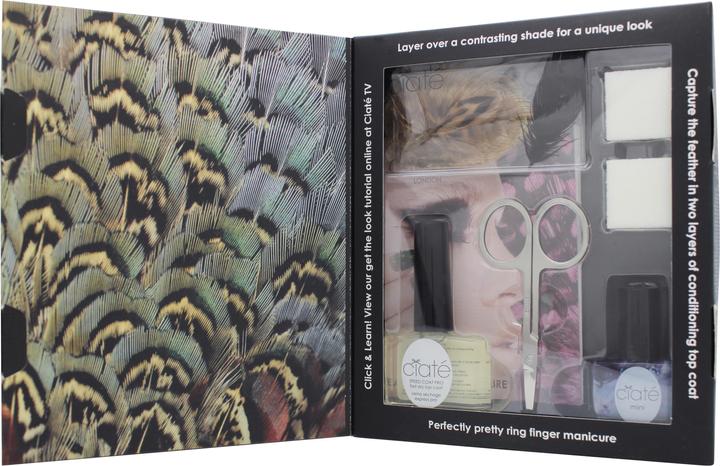 Ciaté London Ciate Feathered Manicure Ruffle My Feathers Gift Set 5ml '