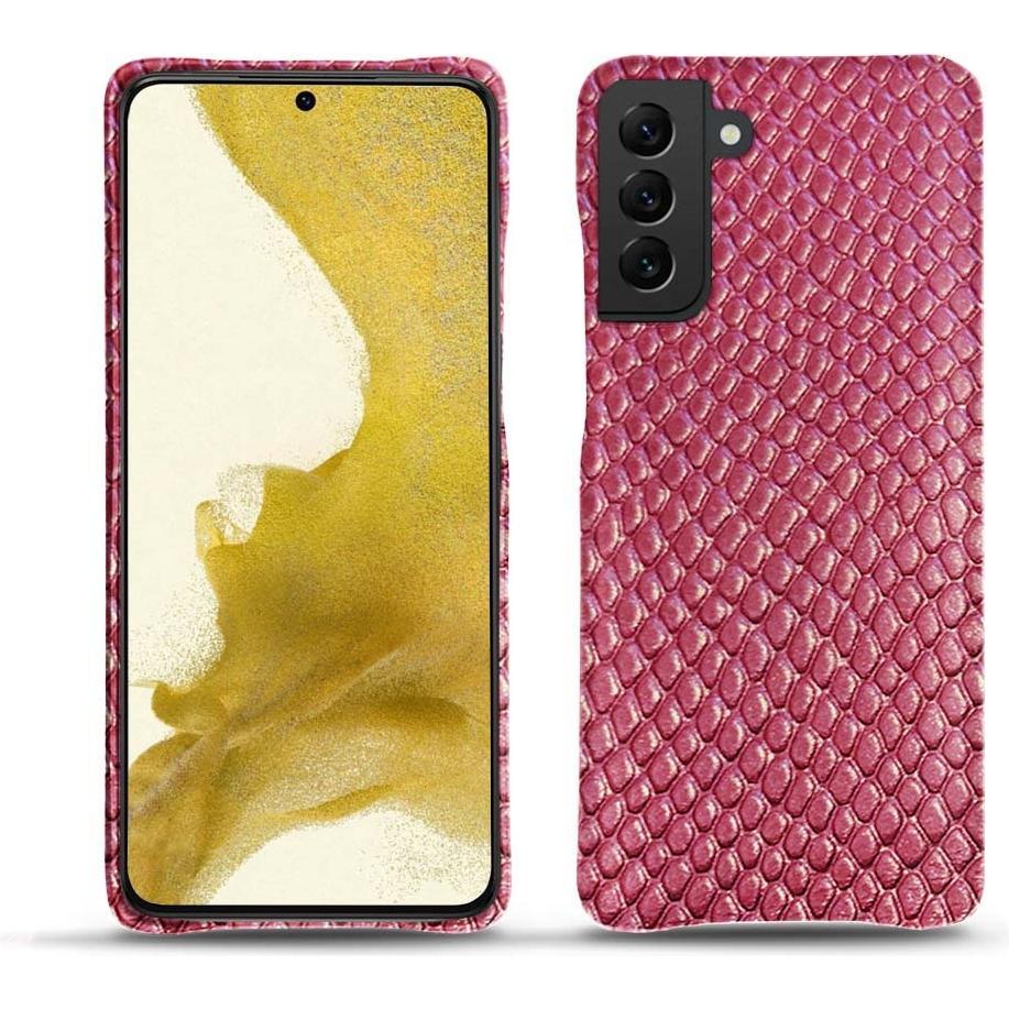 Noreve Lederschutzhülle (Samsung Galaxy S22), Smartphone Hülle, Rosa
