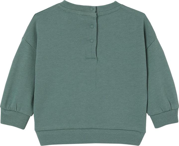 Produktbild Vertbaudet Baby Sweatshirt mit Druckknöpfen hinten und Recycling-Polyester (74)