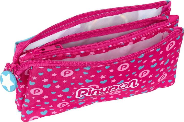 Produktbild Pinypon Zweifaches Mehrzweck-Etui Blau Rosa 22 x 12 x 3 cm