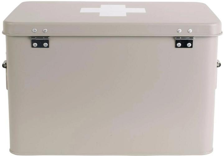 Produktbild present time Erste Hilfe Schrank gross 31.5 x 21 cm, Grau matt